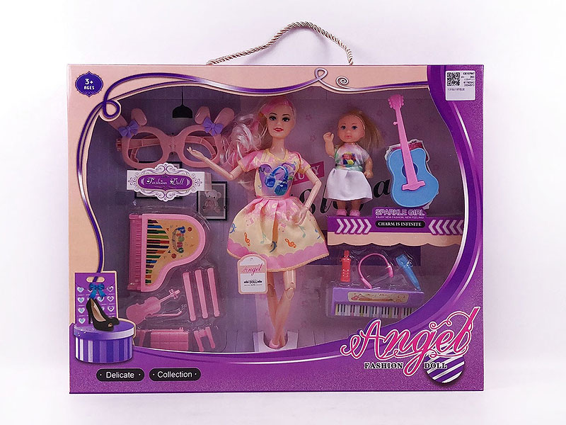 11.5inch Solid Body Doll Set toys