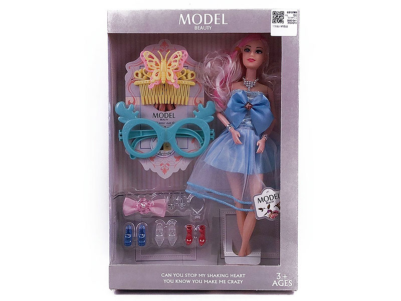 11.5inch Solid Body Doll Set toys