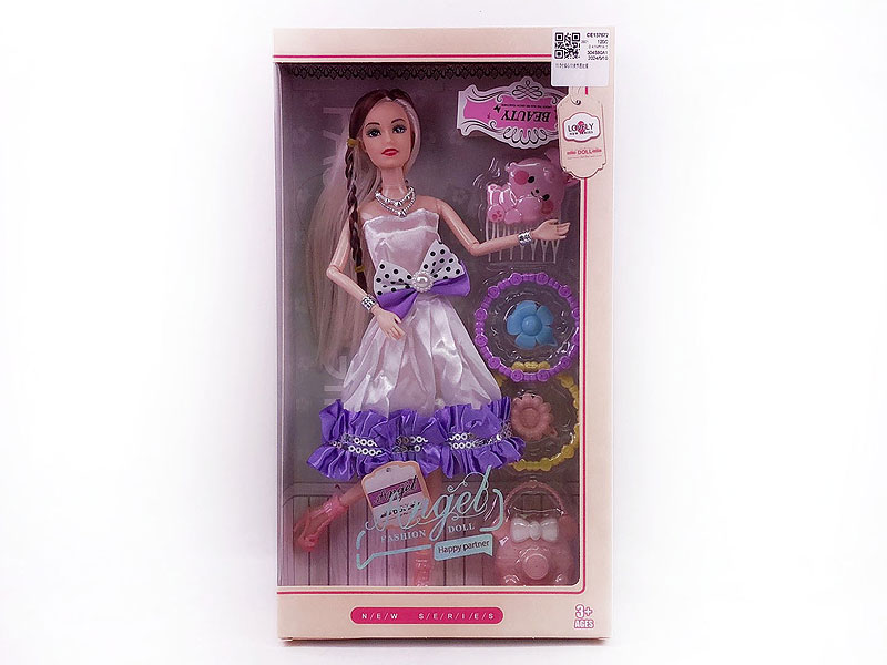 11.5inch Solid Body Doll Set toys