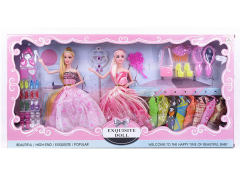 11.5inch Solid Body Doll Set(2in1) toys