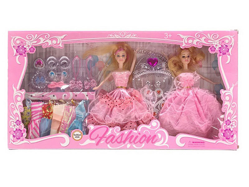 11.5inch Solid Body Doll Set(2in1) toys