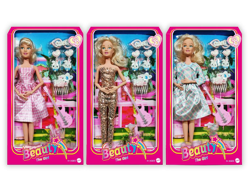 11.5inch Solid Body Doll Set(3S) toys