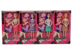 11.5inch Solid Body Doll Set(4S) toys