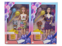 11.5inch Solid Body Doll Set(2S) toys