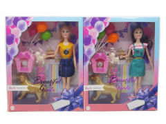 11.5inch Solid Body Doll Set(2S) toys