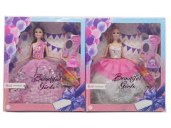 11.5inch Solid Body Doll Set(2S) toys