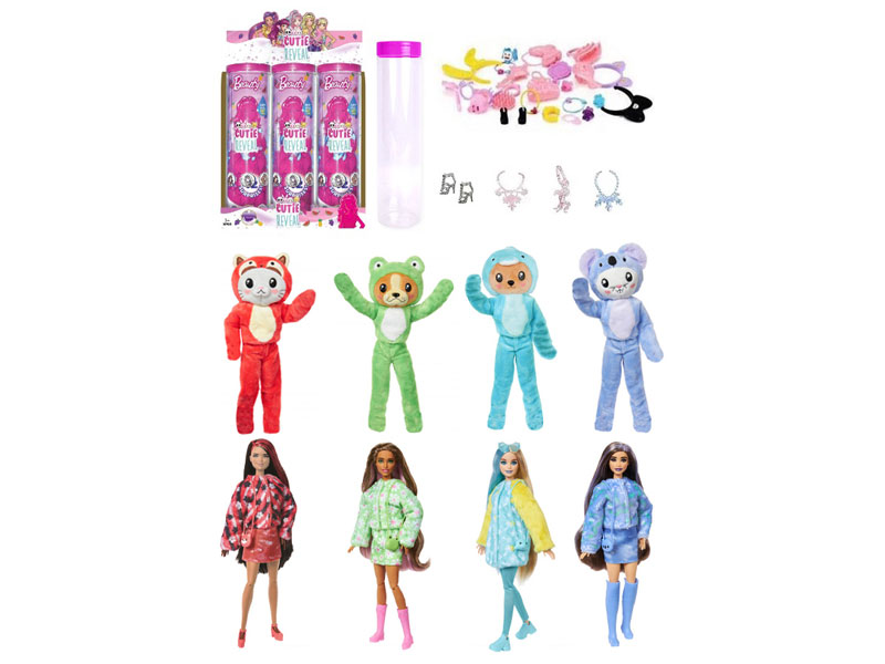 11.5inch Solid Body Doll Set(6in1) toys