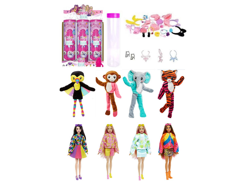 11.5inch Solid Body Doll Set(6in1) toys