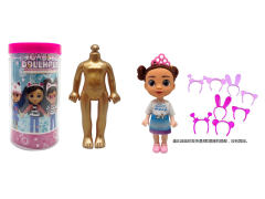 水溶系列Gabby;s dollhouse高档6.5寸实心盖比的娃娃屋套装