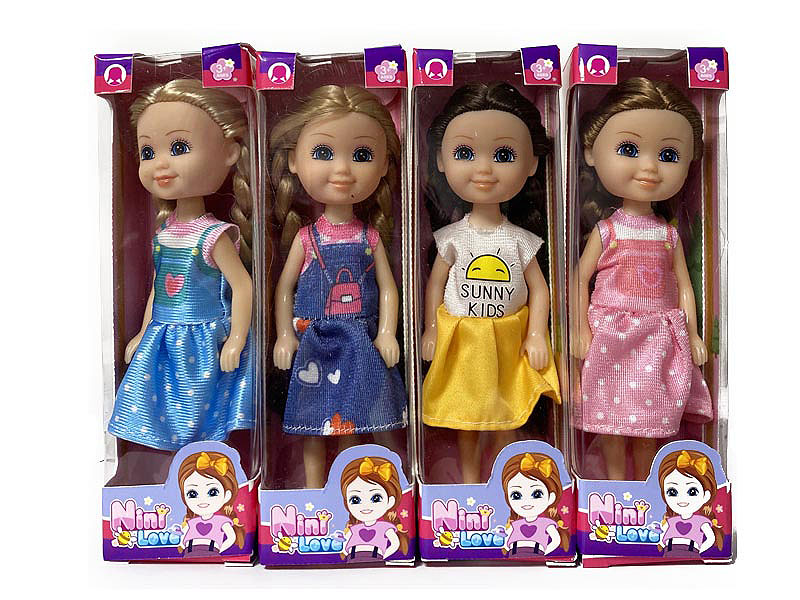 6inch Solid Body Doll(4S) toys