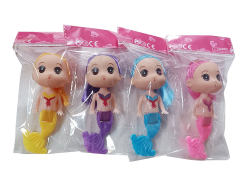 3inch Solid Body Mermaid(4C) toys