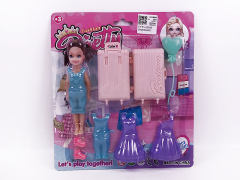 5inch Empty Body Doll Set toys