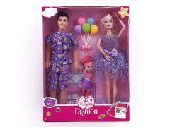 3in1 Doll Set(2S) toys