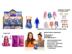 6.5inch Solid Body Magic Mixies Doll(6in1) toys