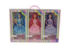 11.5inch Solid Body Doll Set(3in1) toys
