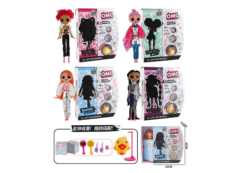 9inch Doll Set(4S) toys