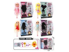 9inch Solid Body Doll Set(4S) toys