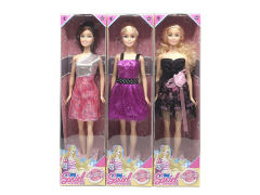 11.5寸时尚礼盒娃娃（3款）