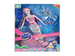 14inch Solid Body Mermaid Set toys