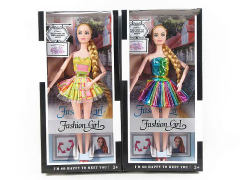 11.5inch Solid Body Doll Set(2S) toys