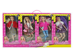 11.5inch Solid Body Doll Set(8in1) toys