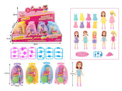 3.5inch Doll Set(16in1) toys