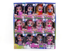 5inch Empty Body Cry Baby Set(12in1) toys