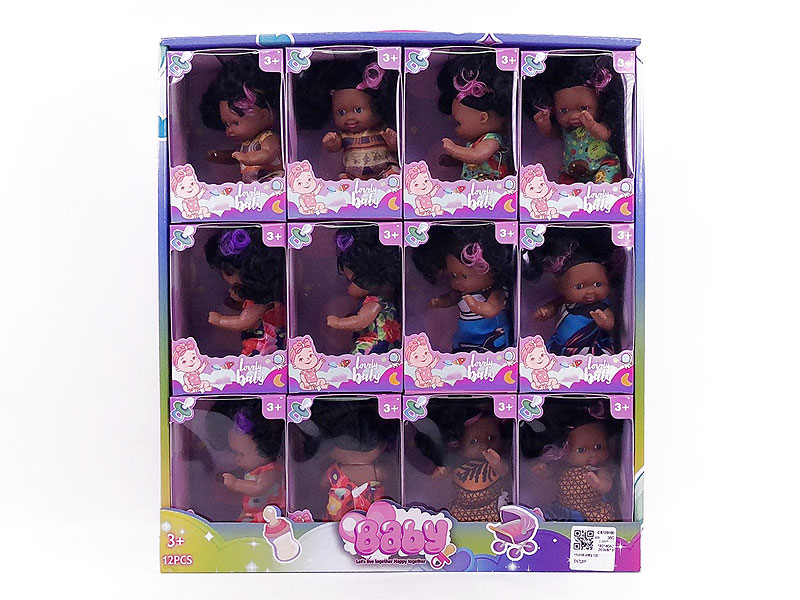 5inch Solid Body Doll(12in1) toys