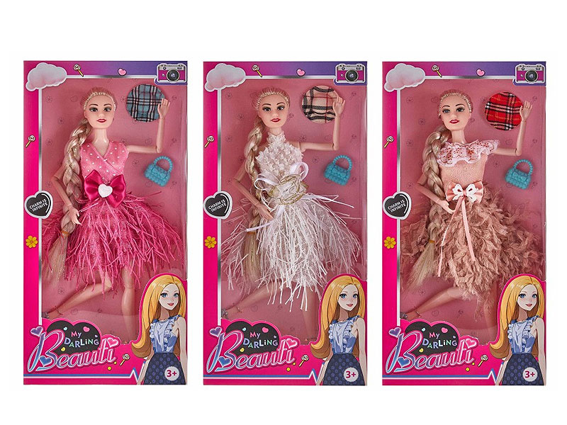 11.5inch Solid Body Doll Set toys