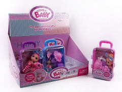 4inch Solid Body Doll Set(9in1) toys