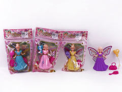 5inch Solid Body Doll Set(4C) toys