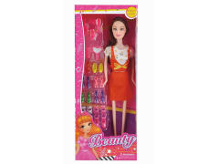 11.5inch Solid Body Doll Set toys