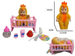 8inch Moppet Set & Bed toys