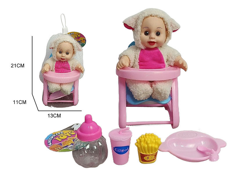 8inch Moppet Set & Dining Chair toys