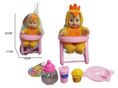 8inch Moppet Set & Dining Chair toys