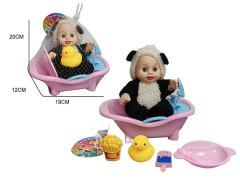 8inch Moppet Set & Bathhouse toys