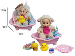 8inch Moppet Set & Bathhouse toys