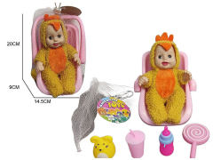 8inch Moppet Set & Hand Basket toys