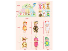 4.5inch Baby Doll(24in1) toys