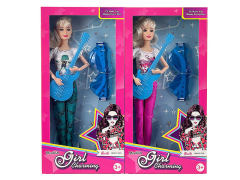 11.5inch Solid Body Doll Set(2S) toys