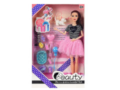 11.5inch Solid Body Doll Set(2S) toys