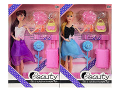 11.5inch Solid Body Doll Set(2C) toys