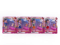 5inch Solid Body Doll Set(4S) toys