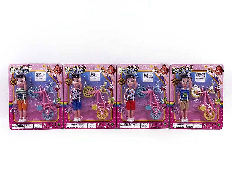 5inch Solid Body Doll Set(4S) toys