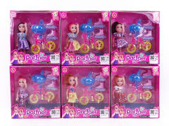 5inch Solid Body Doll Set(6S) toys