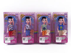 5inch Solid Body Doll Set(4S) toys