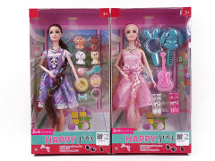 11inch Solid Body Doll Set(2S) toys