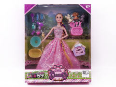 11inch Solid Body Doll Set toys