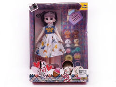 9inch Solid Body Doll Set toys