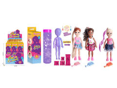 6inch Blind Box Color Changing Doll Set(12in1) toys